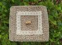 Jute Gift Box (5 X 4.5 X 1 (H) Inch) (Gift_Box-03)