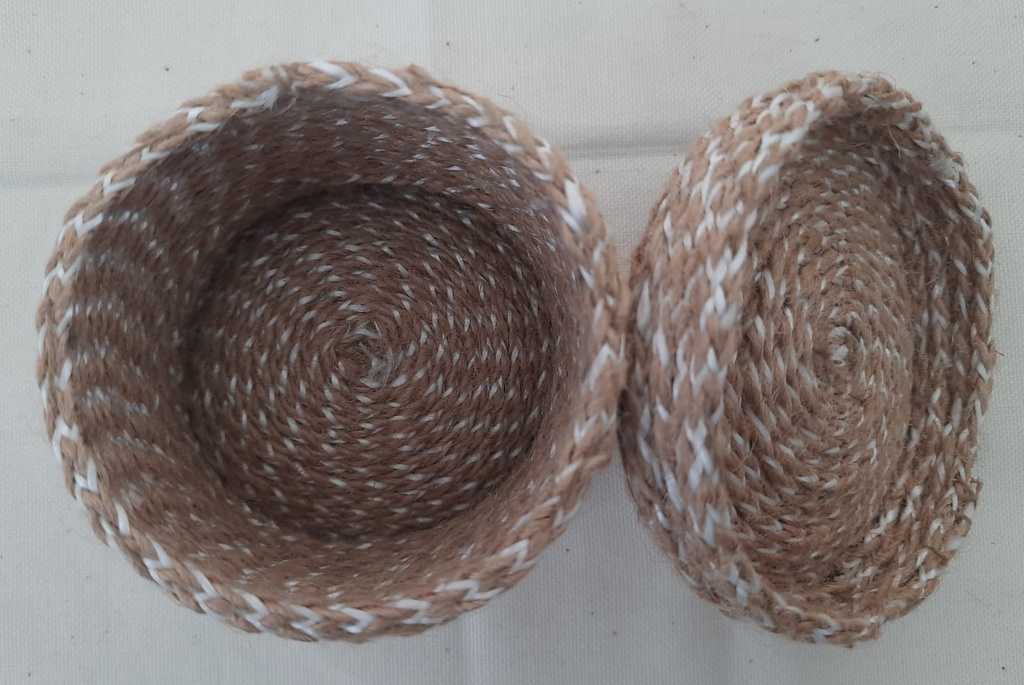 Jute Gift Box (3.5(W) Inch X 2.5(H) Inch) (Gift_Box-06)