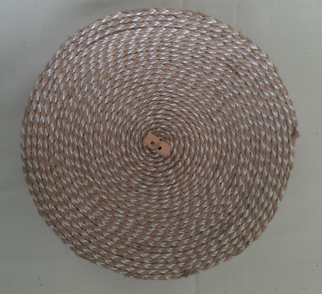 Jute Gift Box (7 (W) Inch X 1.8(H) Inch) (Gift_Box-06)