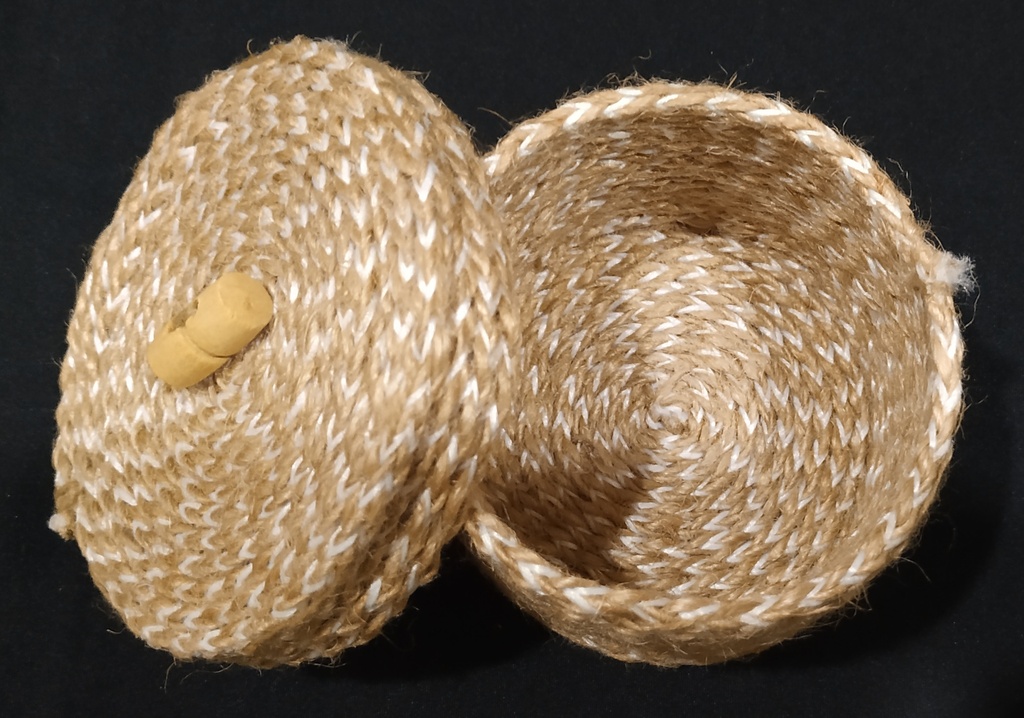 Jute Gift Box Small (6.5 X 4.5 CM) (Gift_Box-02)