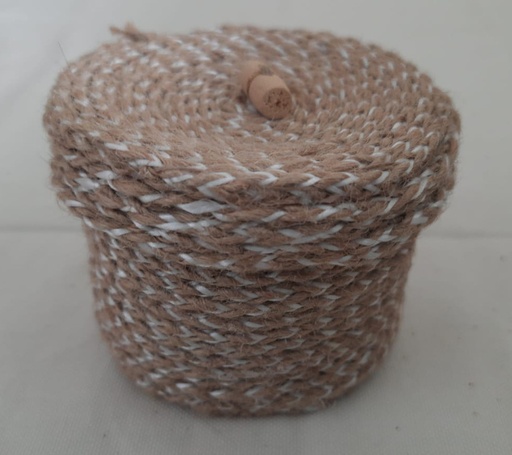 Jute Gift Box (3.5(W) Inch X 2.5(H) Inch) (Gift_Box-06)